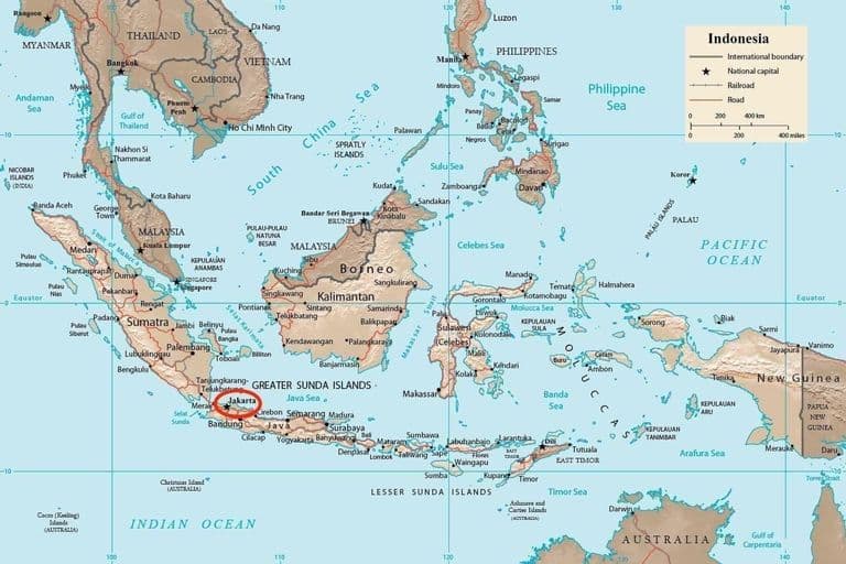 Jakarta city map | Jakarta Map 360